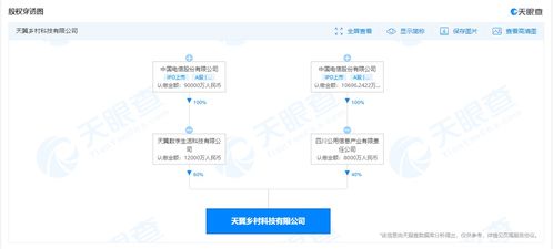 中國電信成立鄉村科技公司，注冊資本2億元助力信息系統集成服務發展